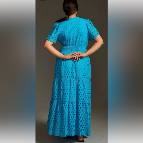 Anthropologie The Somerset Maxi Dress: Eyelet Edition - Picture 5 of 11